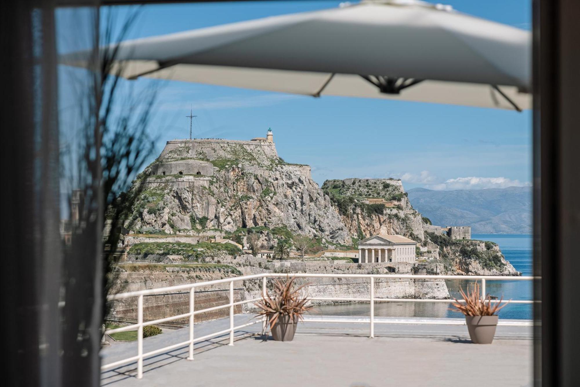 Old Fortress View Roof Top Apartment By Konnect Corfu  Zewnętrze zdjęcie