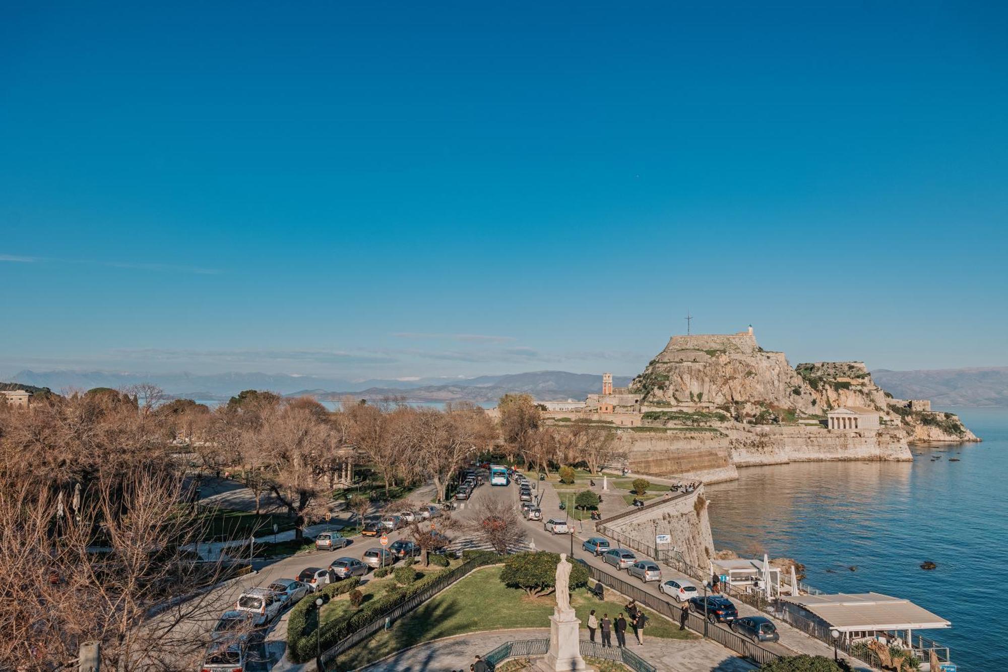 Old Fortress View Roof Top Apartment By Konnect Corfu  Zewnętrze zdjęcie