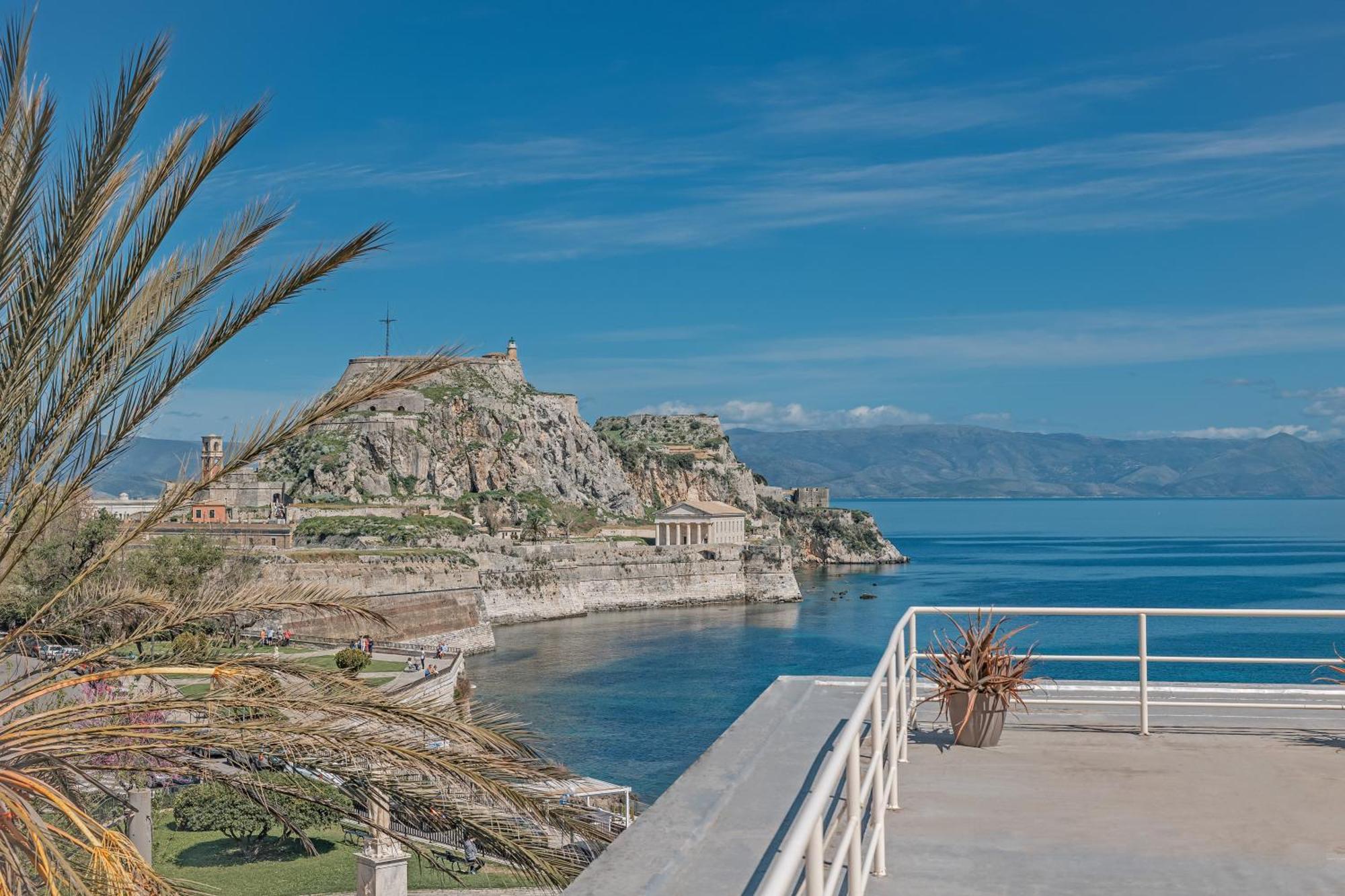 Old Fortress View Roof Top Apartment By Konnect Corfu  Zewnętrze zdjęcie